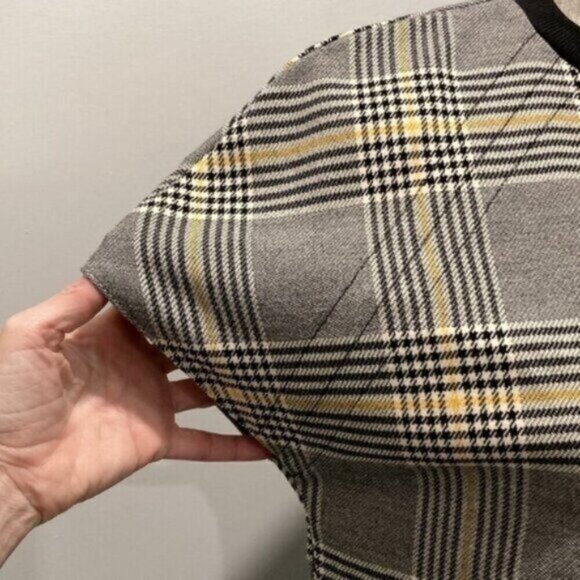 Zara Trafaluc Plaid Short Sleeve Dress​​​​​​ - Picture 12 of 14